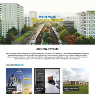 Real Estate Agent's Website